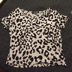 Forever 21 Cheetah Top