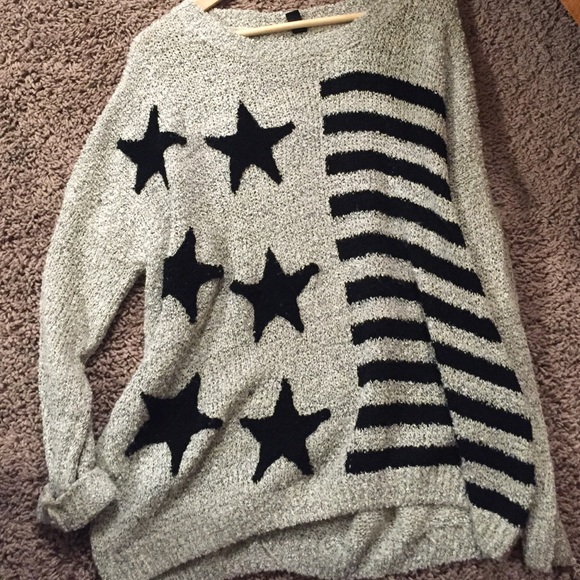 SOLD Stars and Stripes sweater