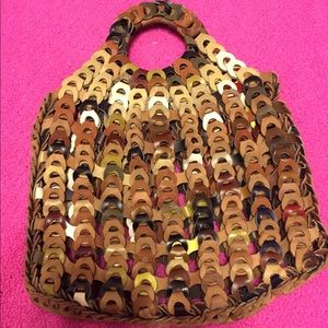 Vintage leather bag.