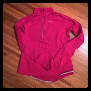 Lightly worn Nike dry-fit half zip
