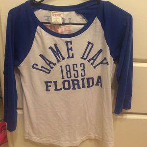 Baseball tee Victoria's Secret pink