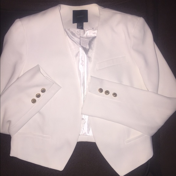 White blazer