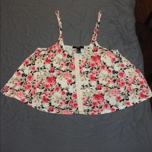 Floral tank top
