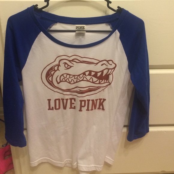 Baseball tee Victoria's Secret pink