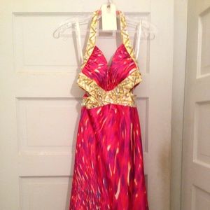 Tiny bowls beautiful multicolor Prom dress