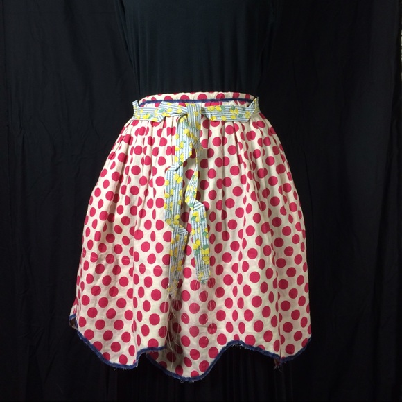 New refashion apron. One of a kind.