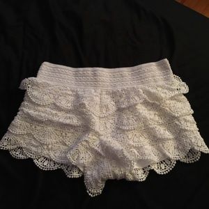 Lace shorts
