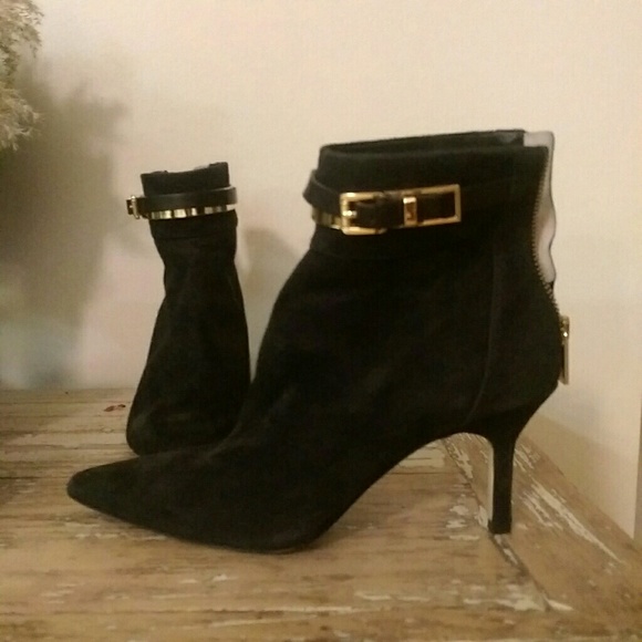 Michael Kors Suade Booties (Barely Worn) - Picture 1 of 4