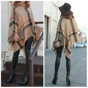 Turtleneck Poncho