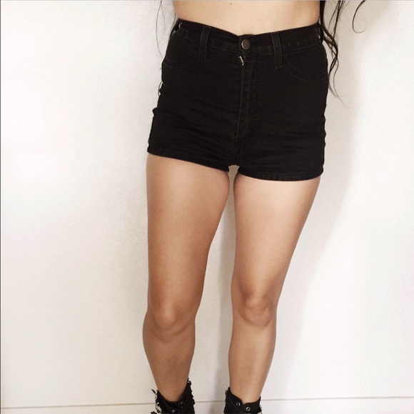 Foreign Exchange high rise shorts - Picture 1 of 3