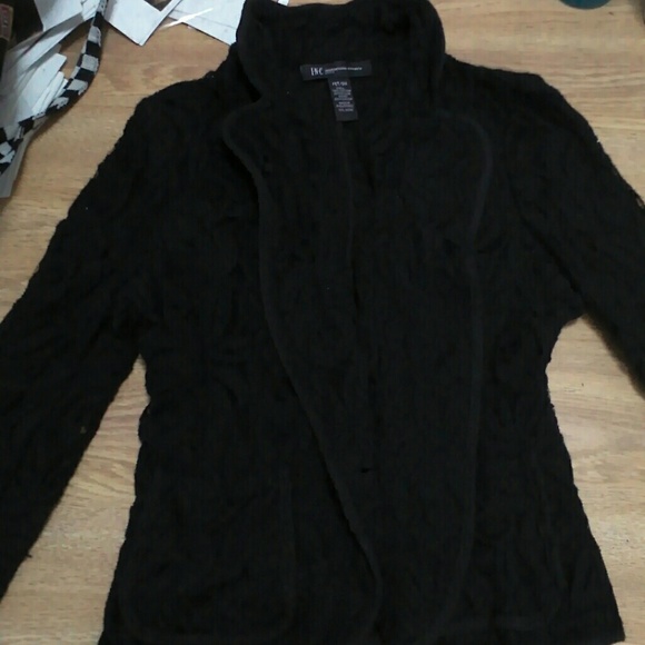 Black lace blazer