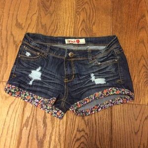Jean shorts, size 9