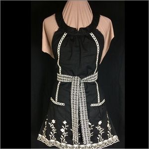 New refashion apron. One of a kind.