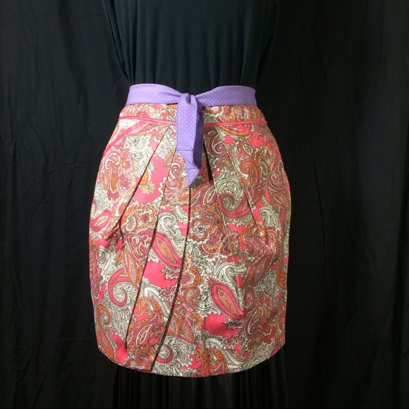 New refashion apron. One of a kind.