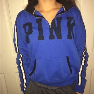 Limited edition PINK half zip