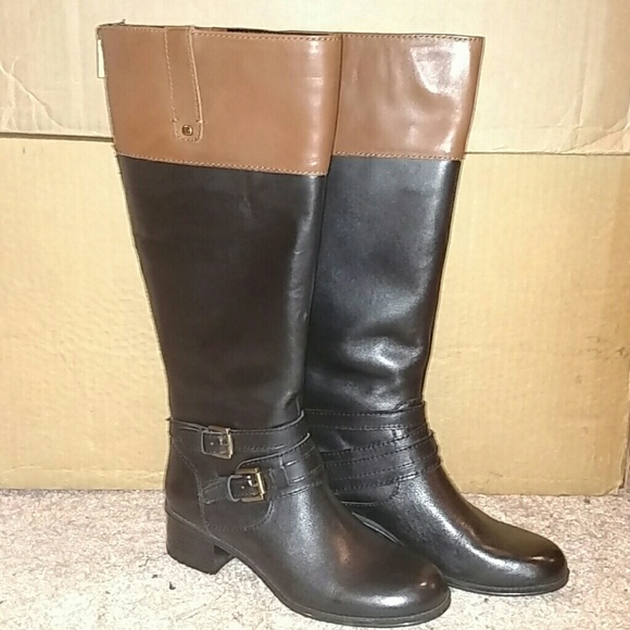 Bandolino Cavendish Wide Calf Riding Boots