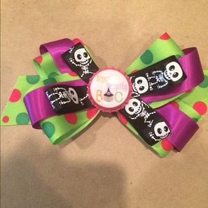 Halloween hair Bow NEW