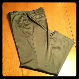 Grey curvy fit trousers