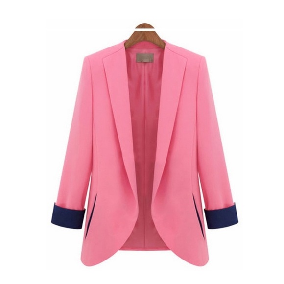 NWT Pink Blazer - Small