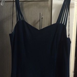 Great party tornasol green dress.