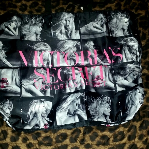 Large victoria secret travel tote