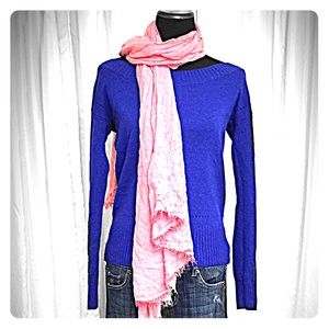 American Eagle Outfitters electric blue sweater