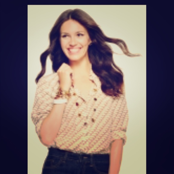 C. Wonder 100% Silk button down blouse