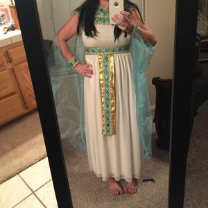 Full women's adult Cleopatra costume