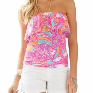Feeling Tanked Wiley Lilly Pulitzer Tube Top