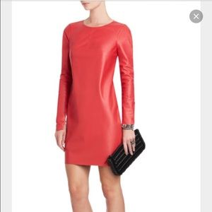 BCBG MaxAzria Jillea mesh-back dress