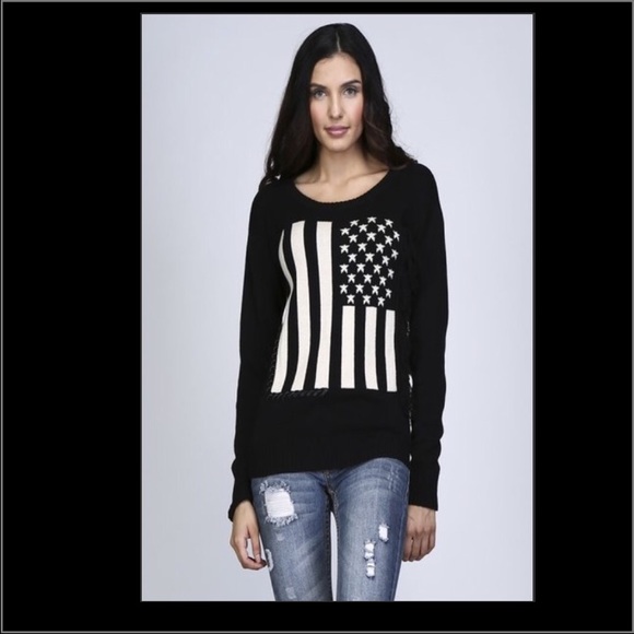 All American Flag Sweater. Just Arrived!