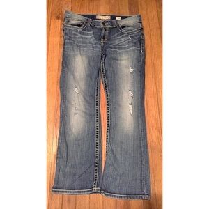💥 Worn Twice! BKE Distressed Payton 32/S Jeans!