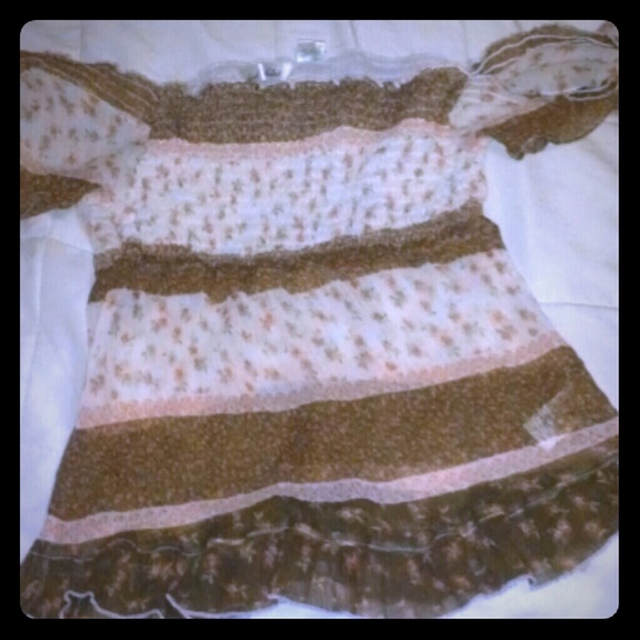 Derek Heart Baby Doll Blouse