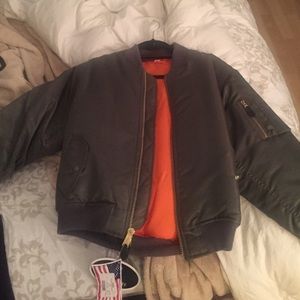 Flight bomber jacket