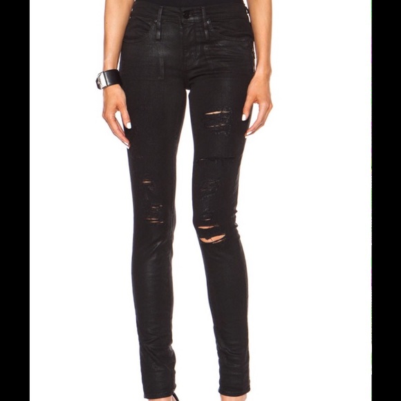 Calvin Rucker "heartbreaker" distressed skinny