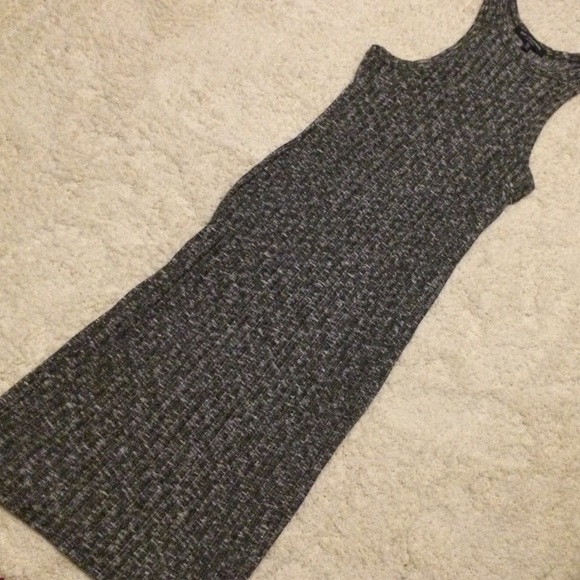 One Clothing LA // Racer Back Ribbed Midi Dress