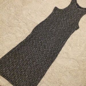 One Clothing LA // Racer Back Ribbed Midi Dress