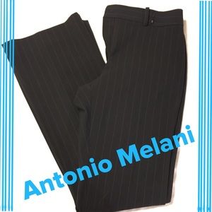 Antonio Melani - Pinstripe Dress Pants - Navy