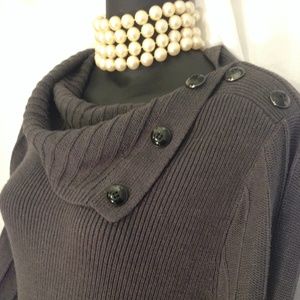 Style & Co Grey 2 Pocket Sweater Dress.