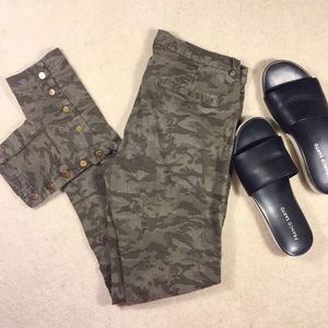 Zara Trafaluc jacquard camo pants