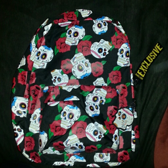 Hot Topic Exclusive Day of the Dead Backpack