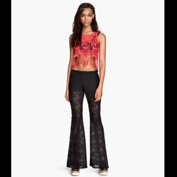 Flare Lace Pants