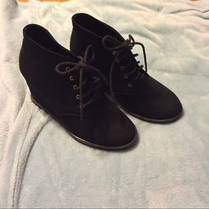 Forever 21 suede booties.