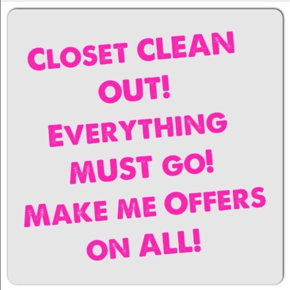 Make me an offer! Closet clear out in progress.