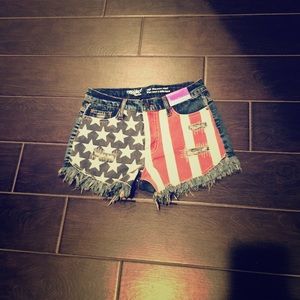 American Flag Short Short