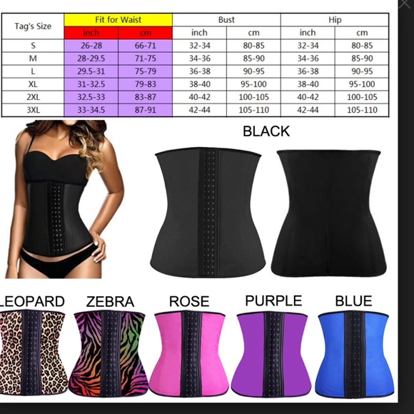 PRICE DROP🎉 Latex Leopard Steampunk Corset Waist - Picture 4 of 4