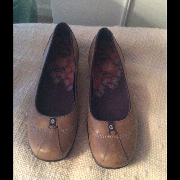 🌀🌀 Merrell all leather flats⚡️⚡️