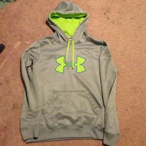 Under Armour sweat shirt grey.