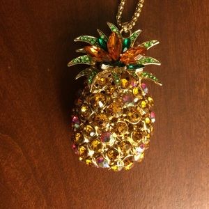 Betsey Johnson Pineapple Necklace
