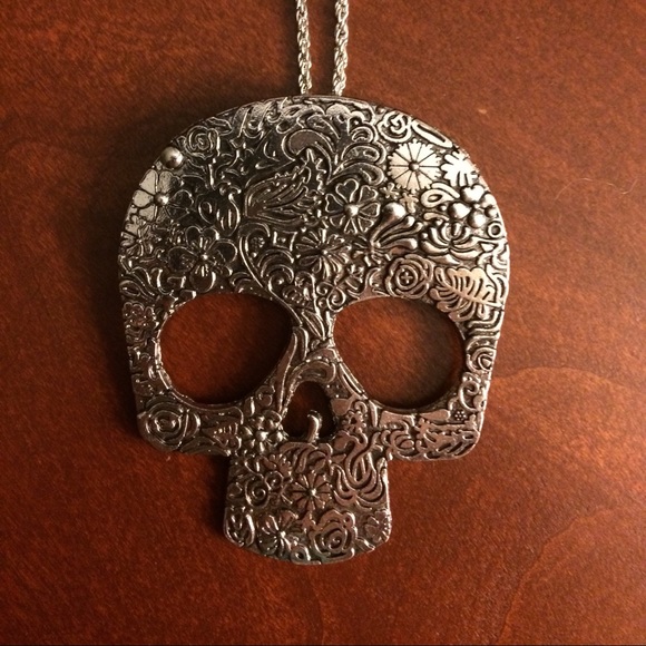 Silver Skull Necklace💀